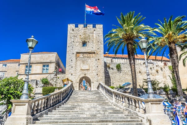 Stari grad Korčula - Hrvatska