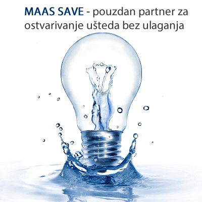 MAAS SAVE pouzdan partner vlasnicima apartmana, poduzećima i obrtnicima u ostvarivanju ušteda bez financijskog ulaganja.