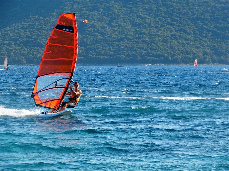 Windsurfing i Kite-boarding